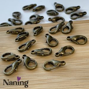 Delfinkapocs - 14mm - bronz