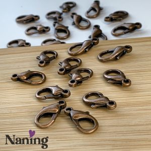 Delfinkapocs - 14mm - vörösréz