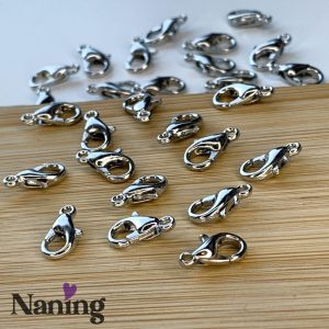 Delfinkapocs - 10mm - nikkel