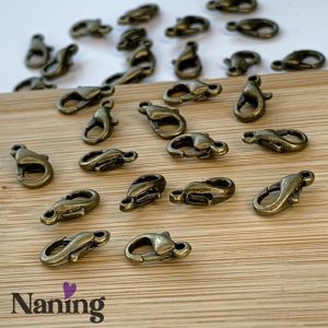 Delfinkapocs - 10mm - bronz